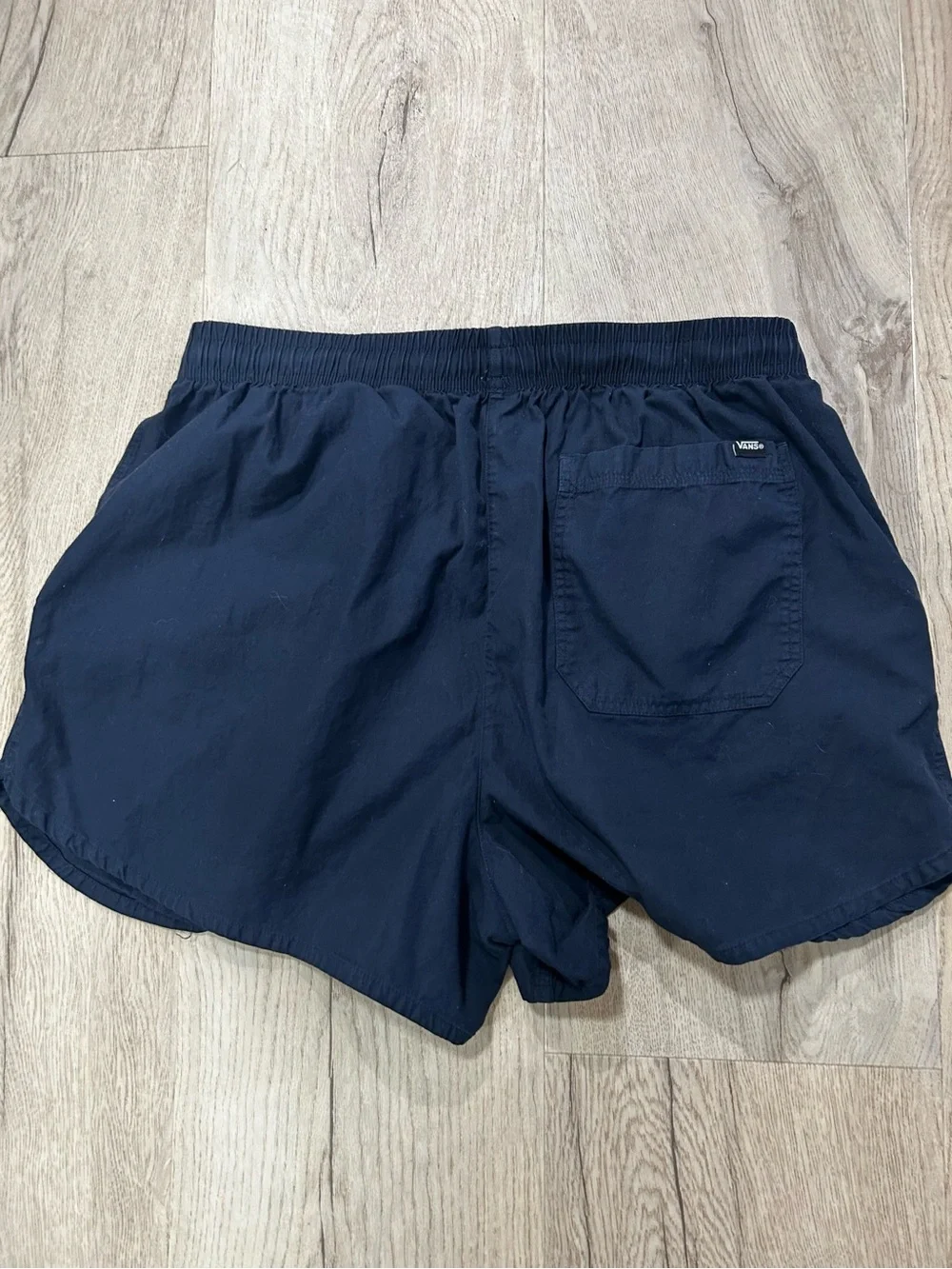 Vans Men's Elastic Waist Navy Shorts